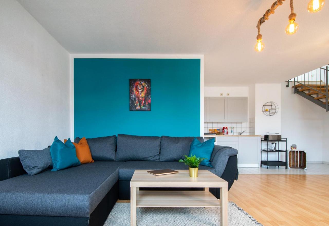 Blue Chili 99 - Grosszuegiges Loft Wlan Boxspringbett Bis 4 Pers Apartman Lipcse Kültér fotó
